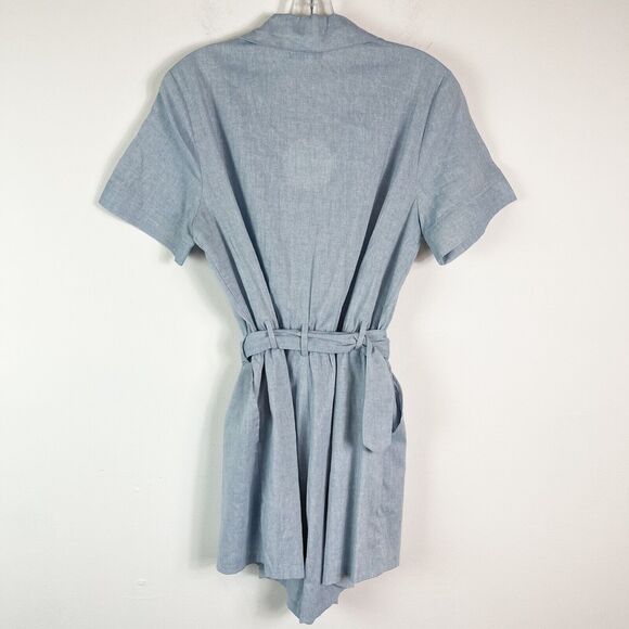 Lost + Wander NWT Blue Lagoon Belted Romper Size M - Picture 6 of 10